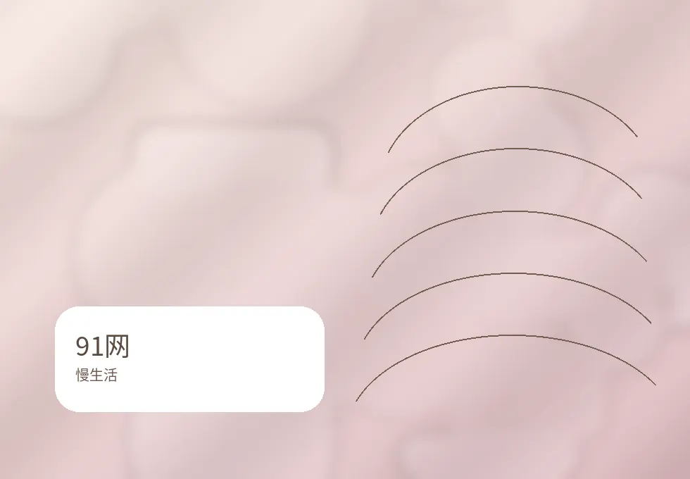 91网治愈影像作品墙3