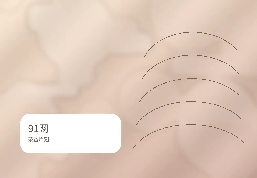 91网91网茶香片刻生活视频分享：三分钟慢下来封面
